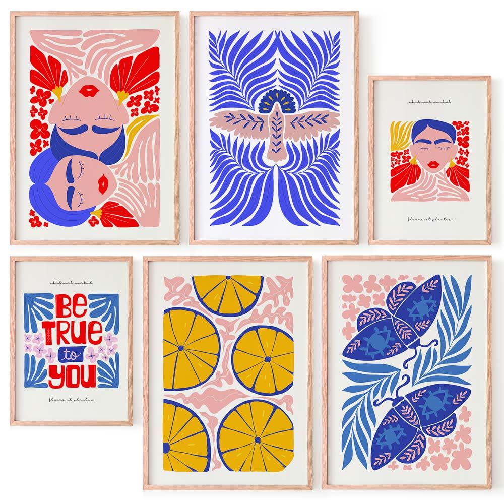 Laminas Abstractas Matisse
