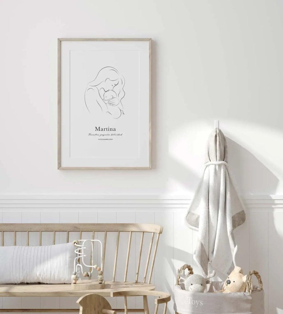 Lámina de nacimiento personalizada