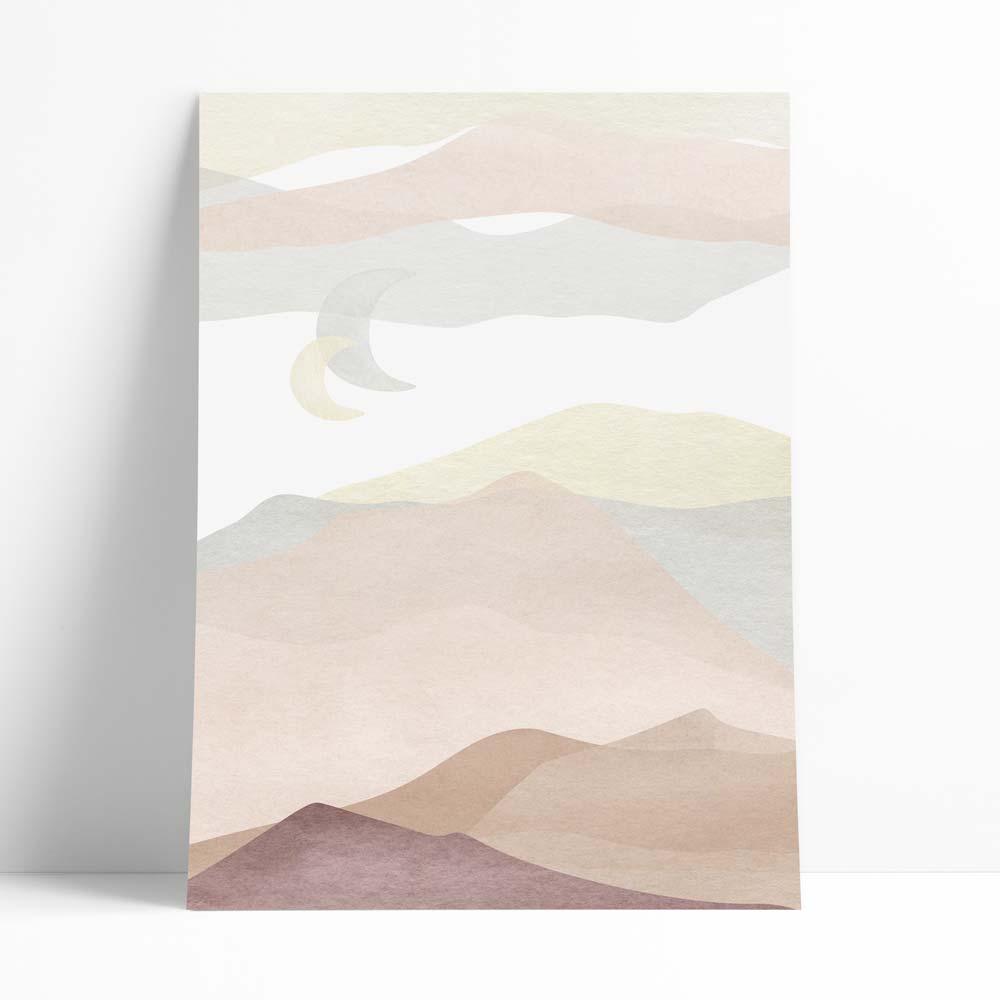 Láminas Con Ilustraciones Boho.