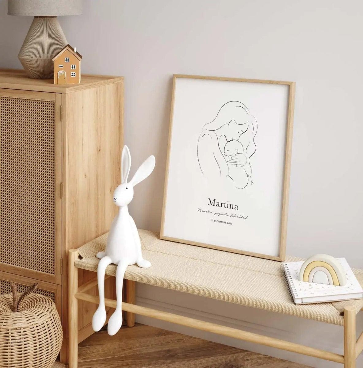 Lámina de nacimiento personalizada