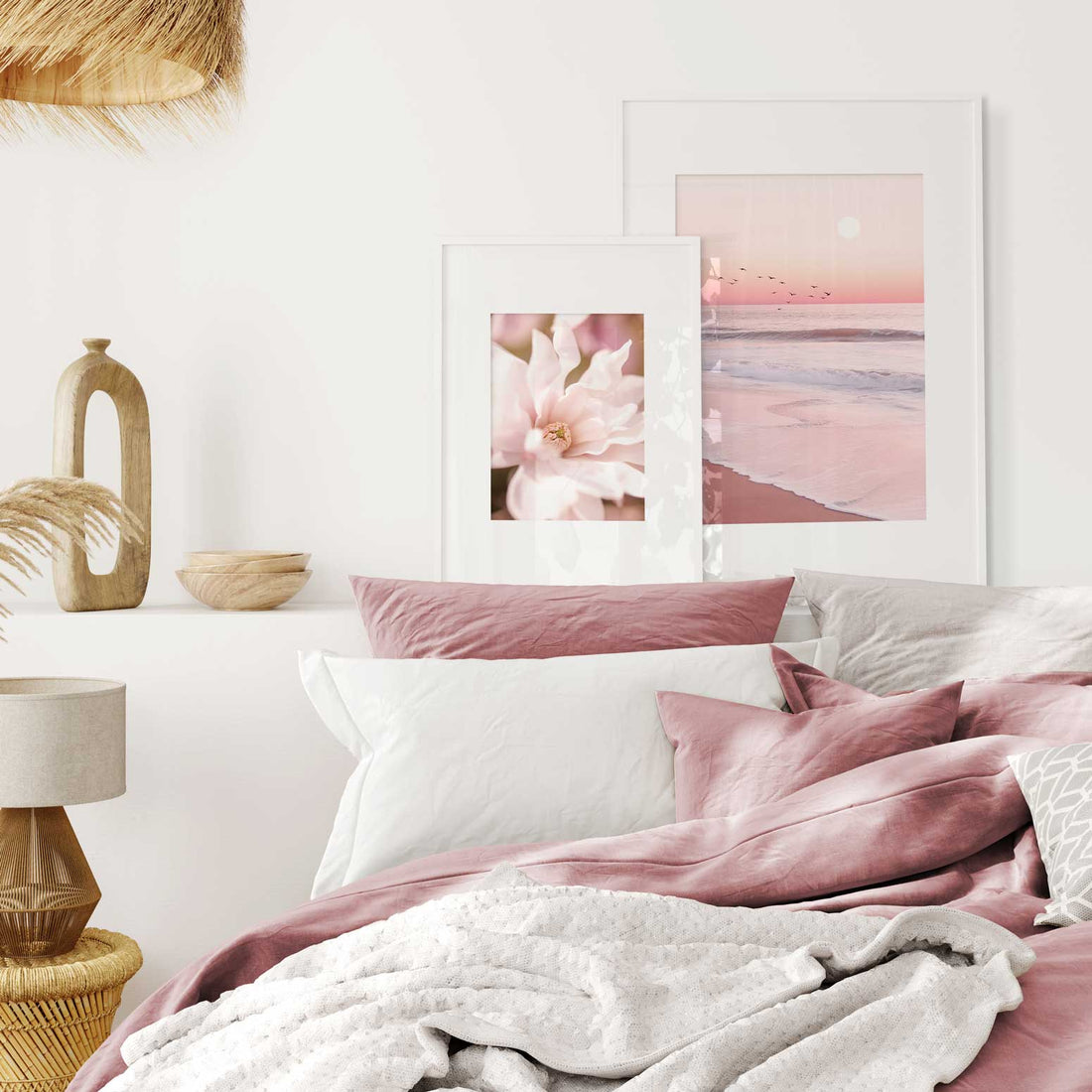 Amanecer Rosa 50x70 / Lámina Sin Marco