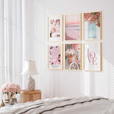 Puerta Flores 50x70 / Lámina Sin Marco