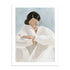 Mujer Serenidad 50x70 / Marco Color Roble