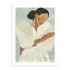 Mujer Mint 50x70 / Marco Color Roble