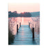 Muelle Amanecer Marco Color Roble / 50x70